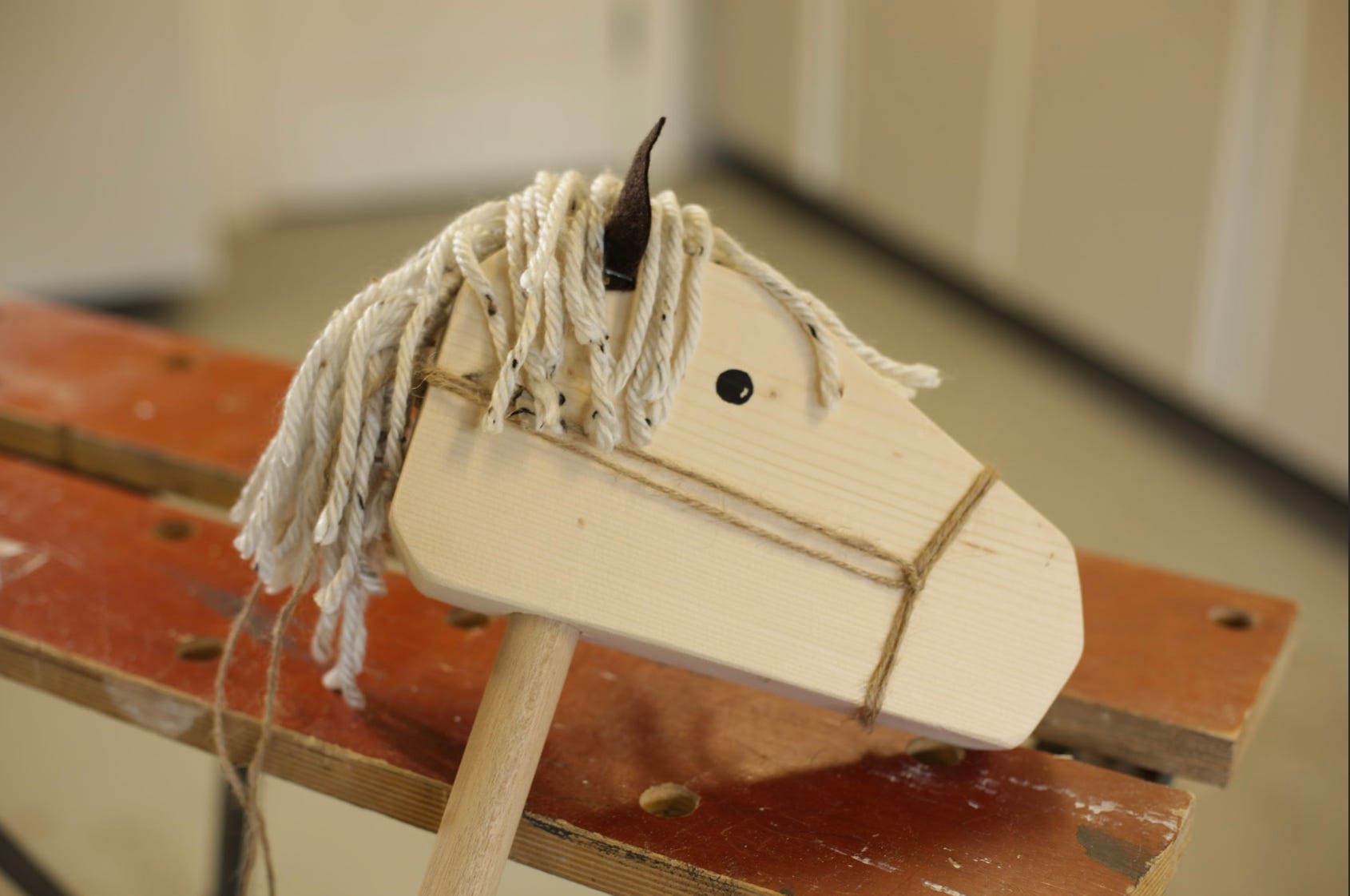 How To Make A Hobby Horse | 12 Days of DIY