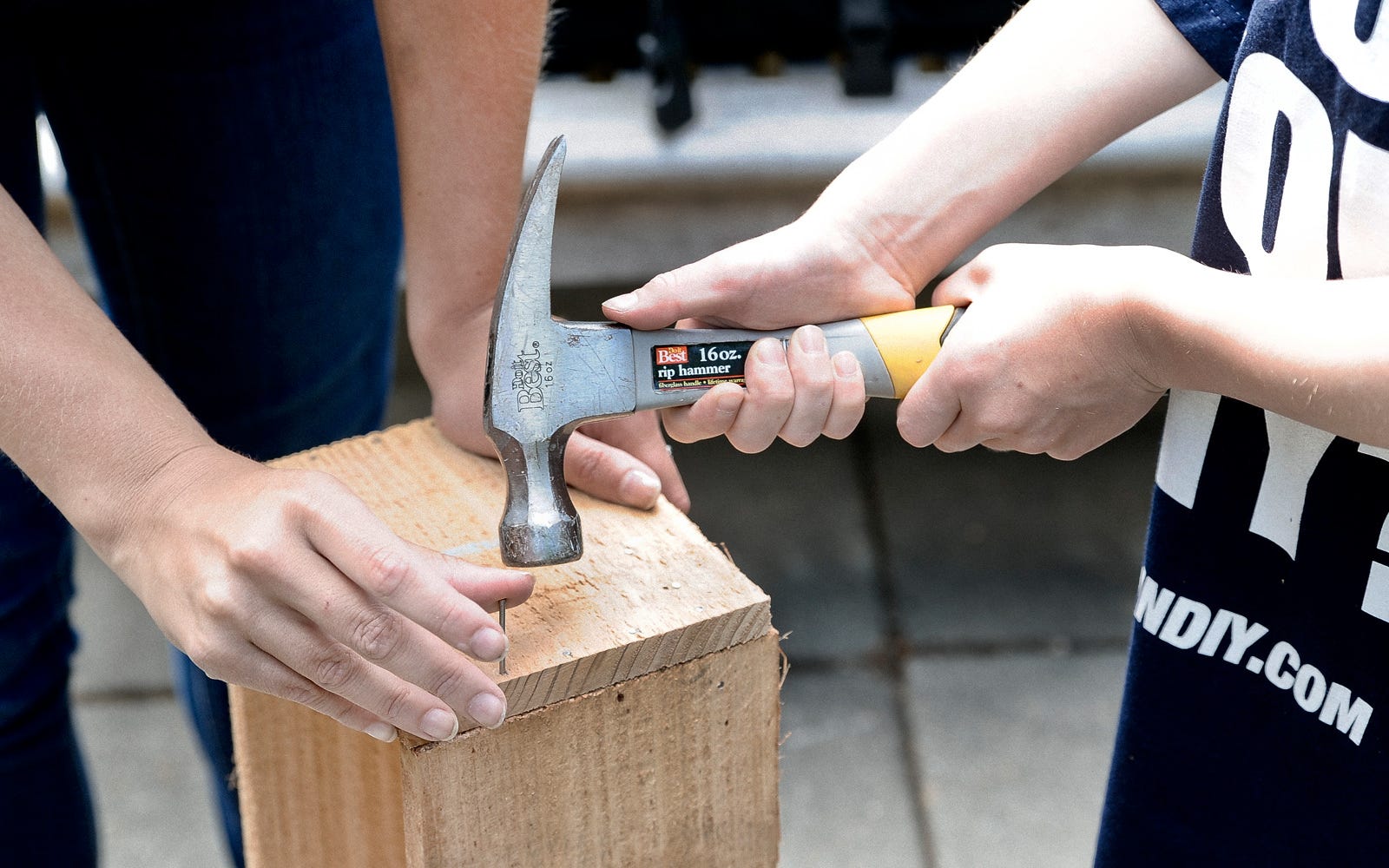 hammering flower box