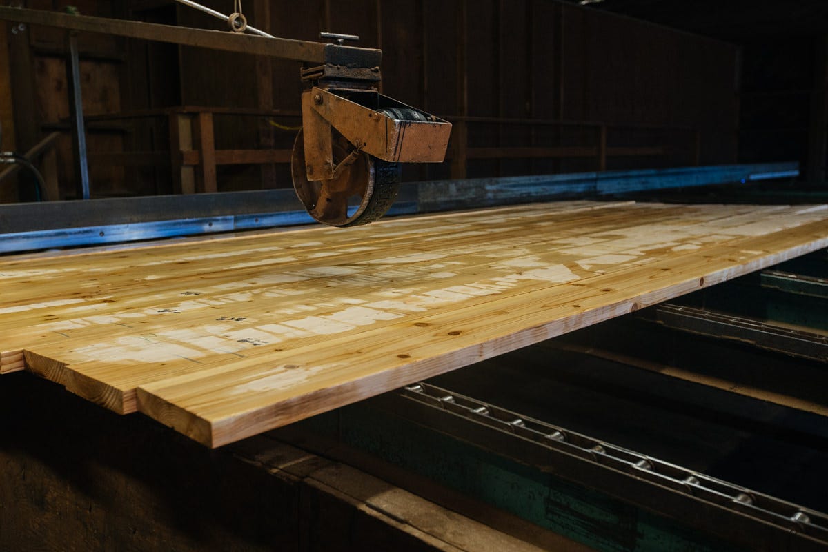 pressure treated glulam beams