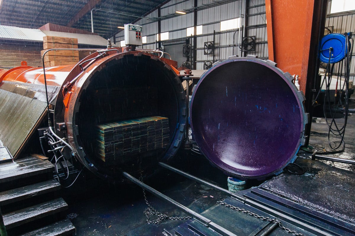 pressure treatment facility 