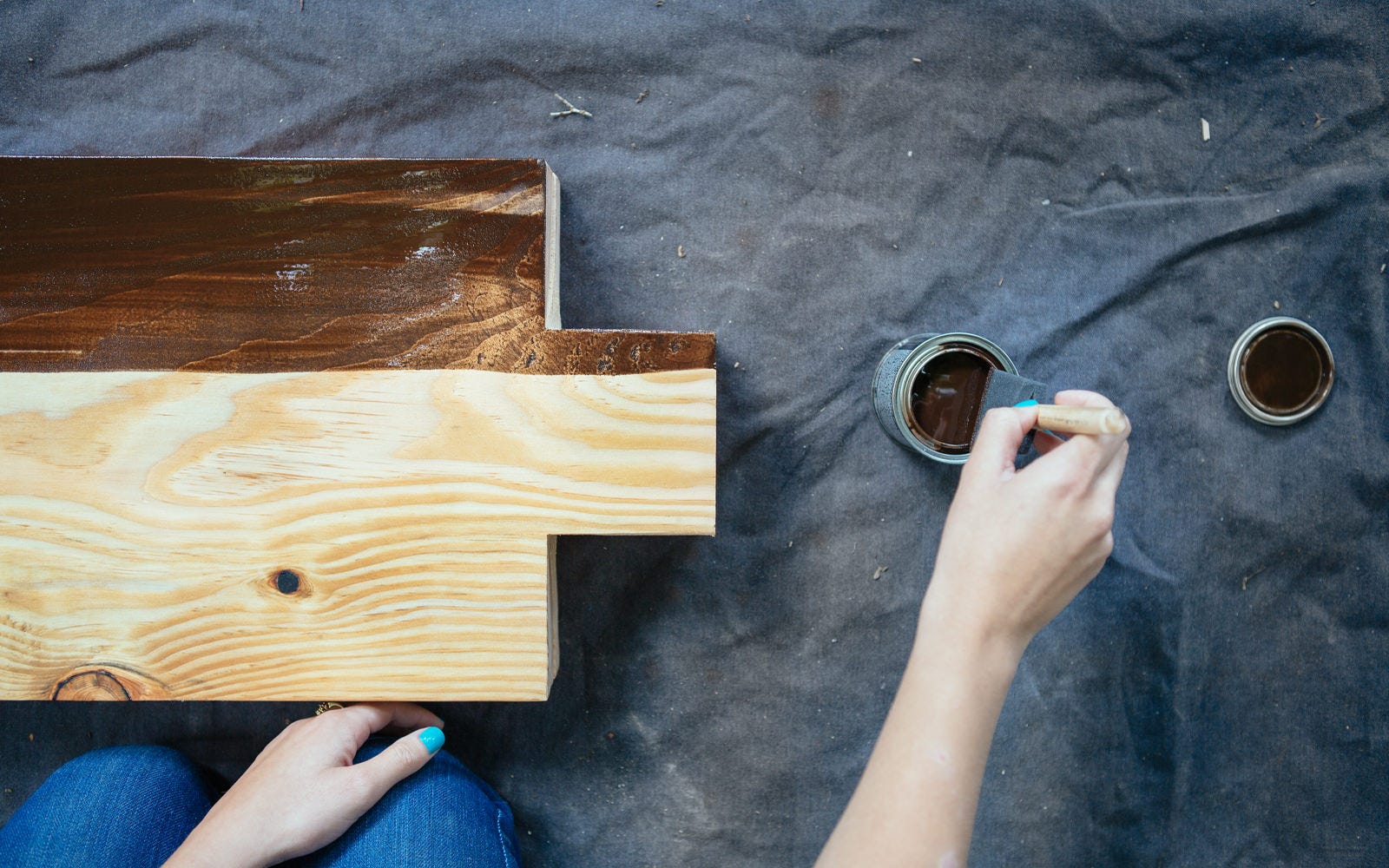 bench stain