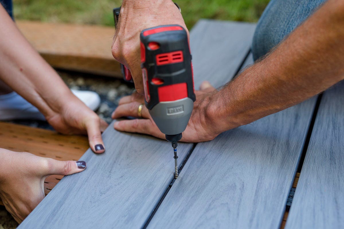 drilling boardwalk surface