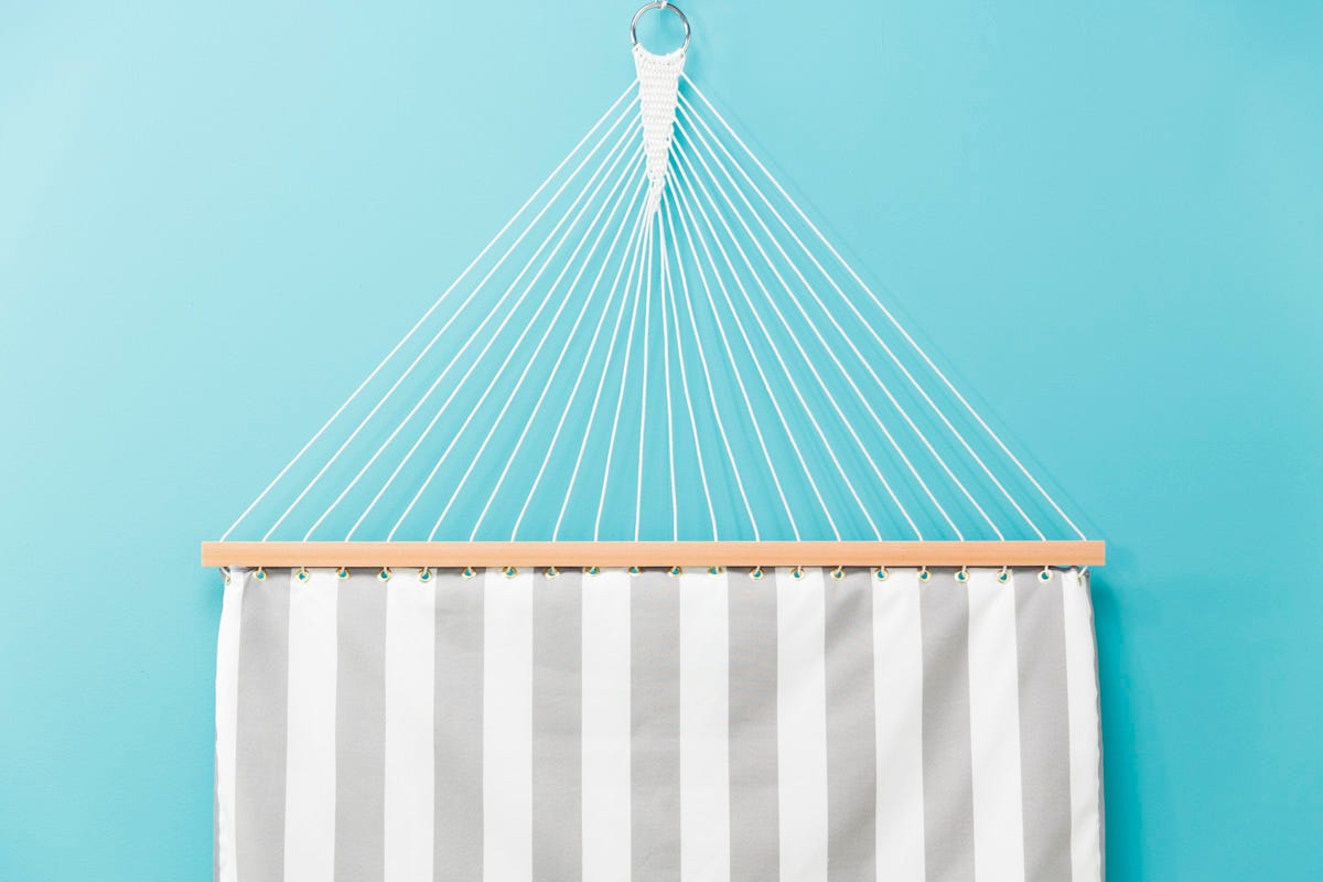 make a hammock at Seattle garden show